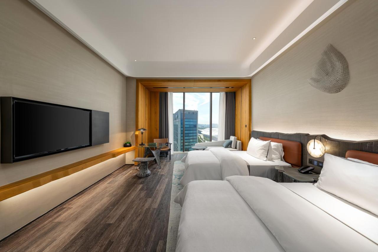 Hotel The Westin Yantai Exterior foto