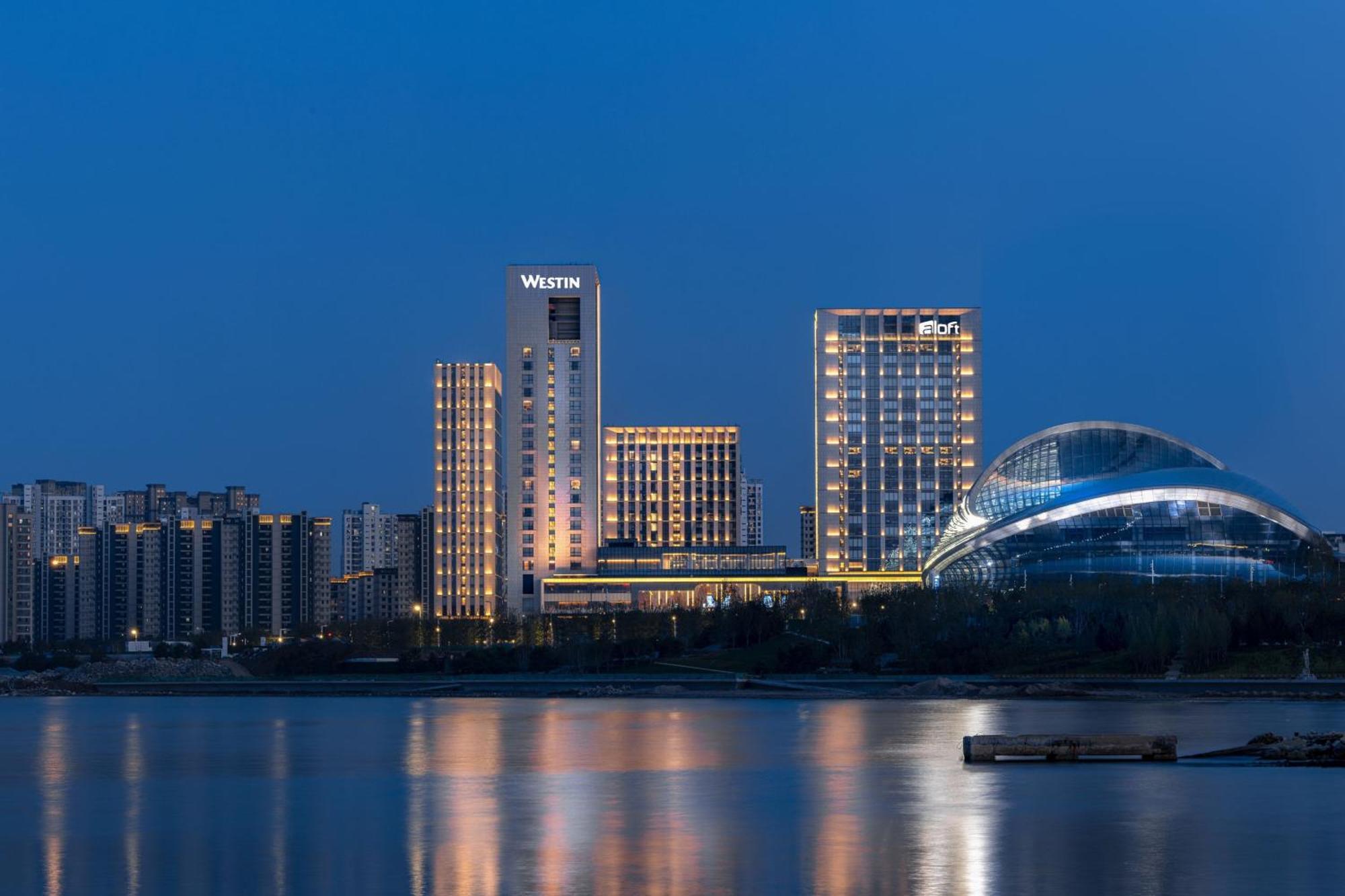 Hotel The Westin Yantai Exterior foto