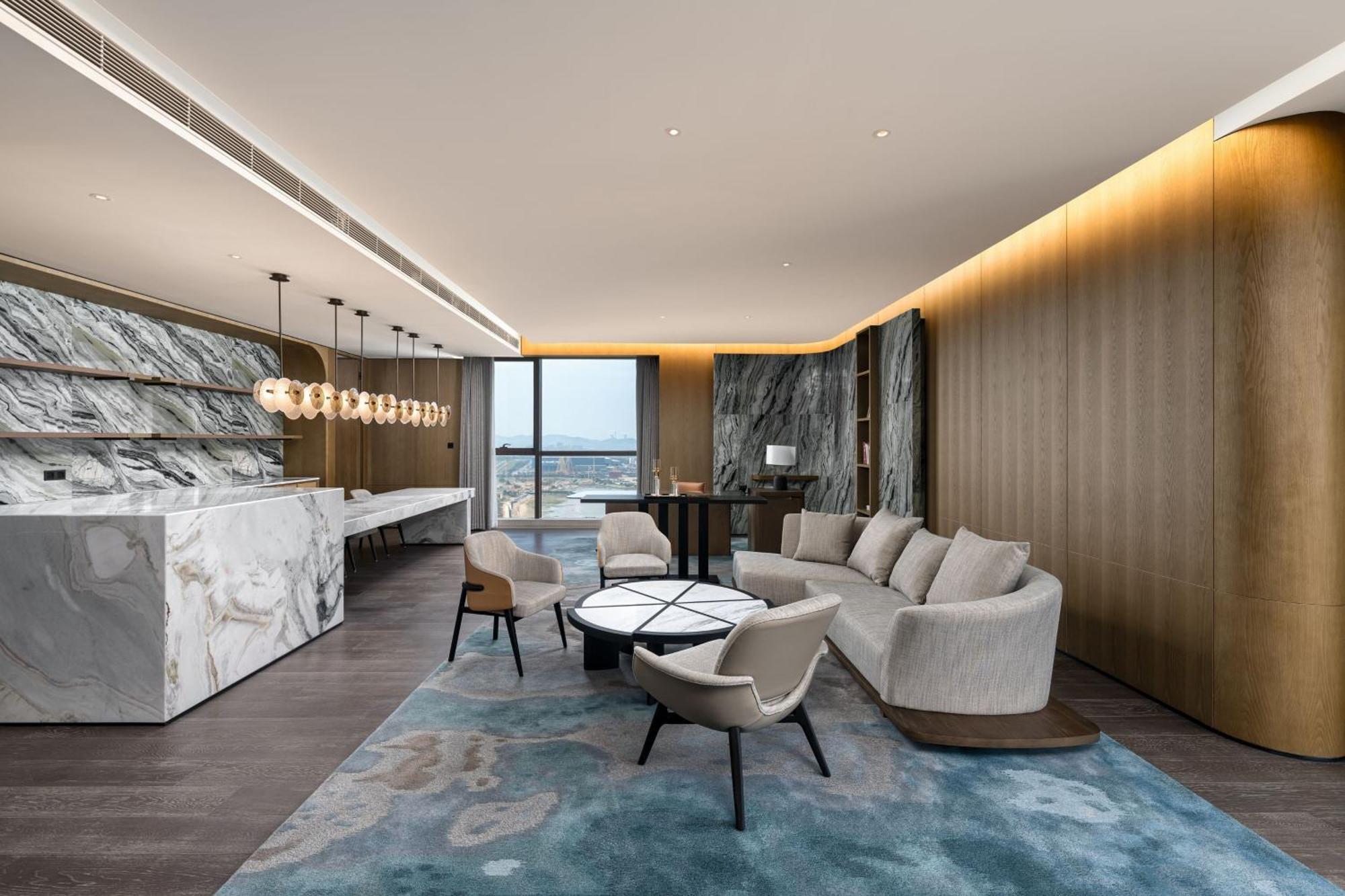 Hotel The Westin Yantai Exterior foto